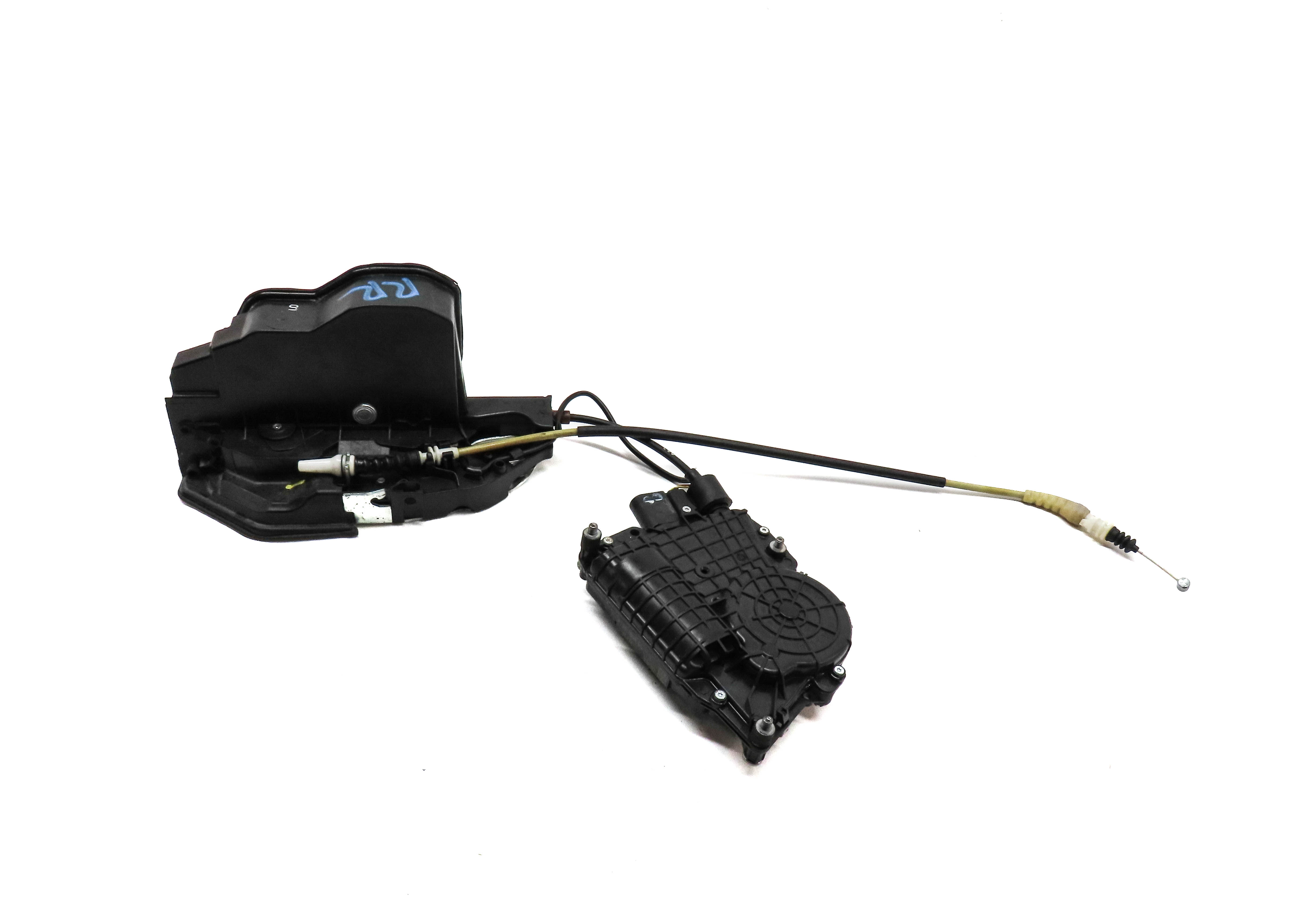 2011-2015 BMW 740i 750i 760i (F01) REAR RIGHT DOOR LOCK LATCH (SOFT CLOSE) — exact item pictured